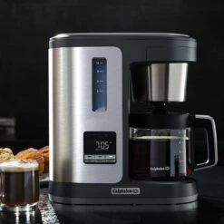 10-Cup Coffee Maker, Dark Stainless Steel -Koffieproducten 10 Cup Coffee Maker2C Dark Stainless Steel 5