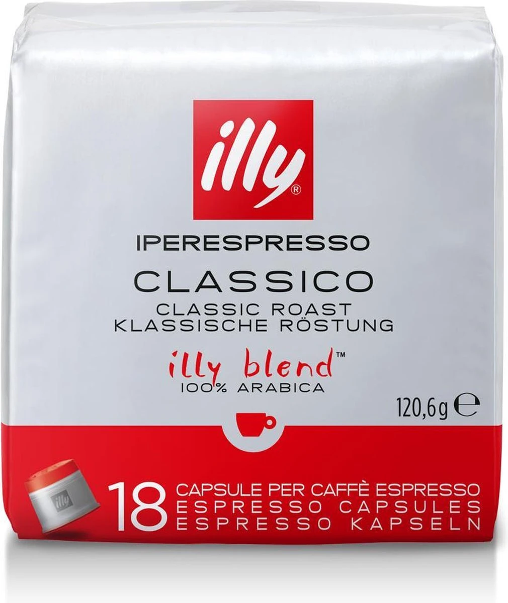 Illy - Iperespresso Koffie Home Classico 6 X 18 Capsules 5 Illy - Iperespresso Koffie Home Classico 6 X 18 Capsules - Afbeelding 3