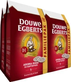 Nieuwe Producten 1 Douwe Egberts Aroma Rood Koffiepads - 4 X 54 Pads