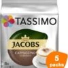 Tassimo - Jacobs Cappuccino Classico - 5x 8 T-Discs 1 Tassimo - Jacobs Cappuccino Classico - 5x 8 T-Discs -Koffieproducten 1081x1200