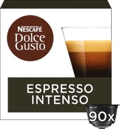 Nescafé Dolce Gusto Espresso Intenso Capsules - 90 Koffiecups -Koffieproducten 1116x1200