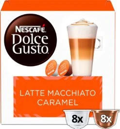 Nescafé Dolce Gusto Caramel Macchiato Capsules - 48 Koffiecups 15 Nescafé Dolce Gusto Caramel Macchiato Capsules - 48 Koffiecups -Koffieproducten 1122x1200 2