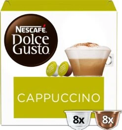 Nescafé Dolce Gusto Cappuccino Capsules - 48 Koffiecups 12 Nescafé Dolce Gusto Cappuccino Capsules - 48 Koffiecups -Koffieproducten 1122x1200