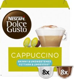 Nescafé Dolce Gusto Cappuccino Light Capsules - 48 Koffiecups 7 Nescafé Dolce Gusto Cappuccino Light Capsules - 48 Koffiecups -Koffieproducten 1129x1200