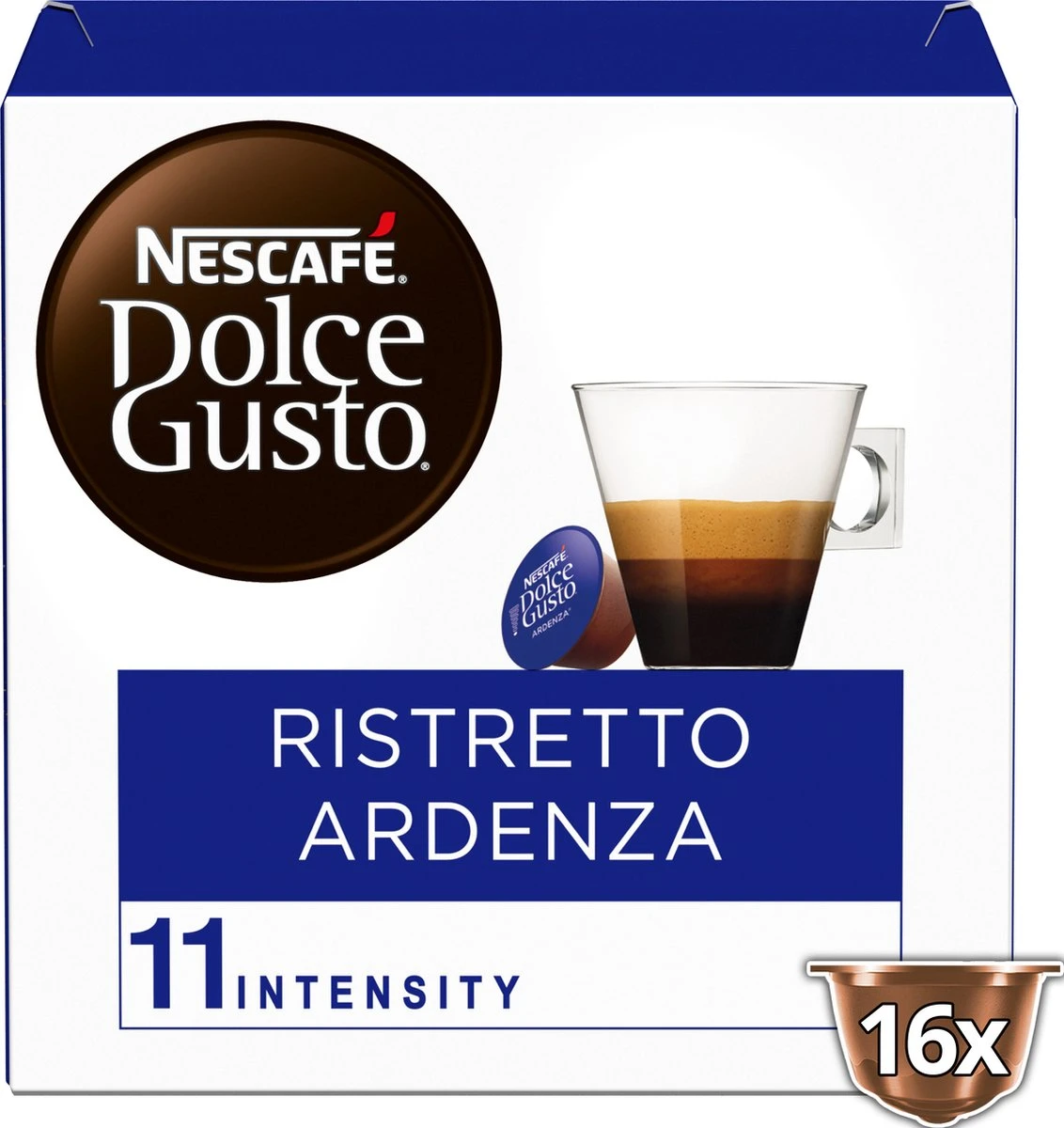 Nescafé Dolce Gusto Espresso Ristretto Ardenza Capsules - 48 Koffiecups 5 Nescafé Dolce Gusto Espresso Ristretto Ardenza Capsules - 48 Koffiecups - Afbeelding 3