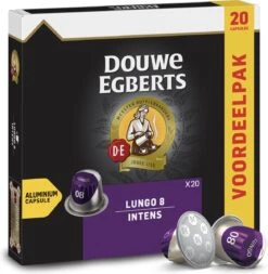 Douwe Egberts Lungo Intens Koffiecups - Intensiteit 8/12 - 10 X 20 Capsules 19 Douwe Egberts Lungo Intens Koffiecups - Intensiteit 8/12 - 10 X 20 Capsules -Koffieproducten 1170x1200