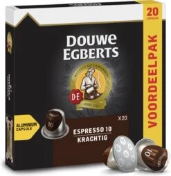 Douwe Egberts Espresso Krachtig Koffiecups - Intensiteit 10/12 - 10 X 20 Capsules 19 Douwe Egberts Espresso Krachtig Koffiecups - Intensiteit 10/12 - 10 X 20 Capsules -Koffieproducten 1171x1200