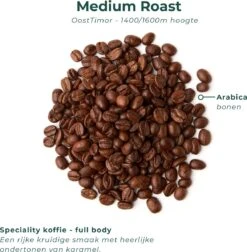 Soolong Sense Oost Timor Nr1000 Koffiebonen Smooth Lacau - Speciality Koffie Arabica Medium Roast Met Rijke Kruidige Smaak Met Heerlijke Ondertonen Van Karamel - Zak 250gram -Koffieproducten 1174x1200
