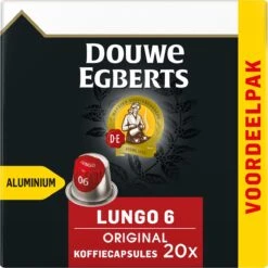 Douwe Egberts Lungo Original Koffiecups - Intensiteit 6/12 - 10 X 20 Capsules 17 Douwe Egberts Lungo Original Koffiecups - Intensiteit 6/12 - 10 X 20 Capsules -Koffieproducten 1198x1200 5