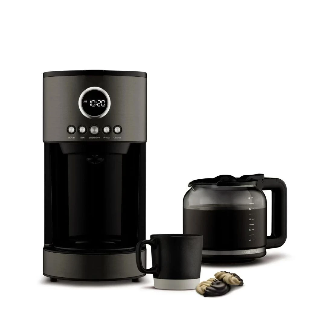 12 Cup Coffeemaker , Stainless Steel Black 6 12 Cup Coffeemaker , Stainless Steel Black - Afbeelding 4