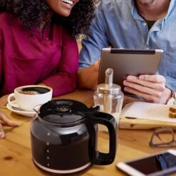 12-Cup Countertop Drip Coffee Maker - Programmable Coffee Machine For 8-10 People, Easy To Clean -Koffieproducten 12 Cup Countertop Drip Coffee Maker Programmable Coffee Machine for 8 10 People2C Easy to Clean 6