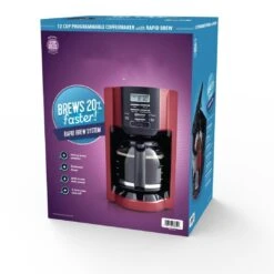 12-Cup Programmable Coffeemaker -Koffieproducten 12 Cup Programmable Coffeemaker 7