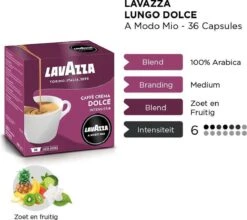 Lavazza A Modo Mio Lungo Dolce 36 Stuks 7 Lavazza A Modo Mio Lungo Dolce 36 Stuks -Koffieproducten 1200x1068