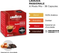 Lavazza A Modo Mio Passionale 36 Stuks 10 Lavazza A Modo Mio Passionale 36 Stuks -Koffieproducten 1200x1085