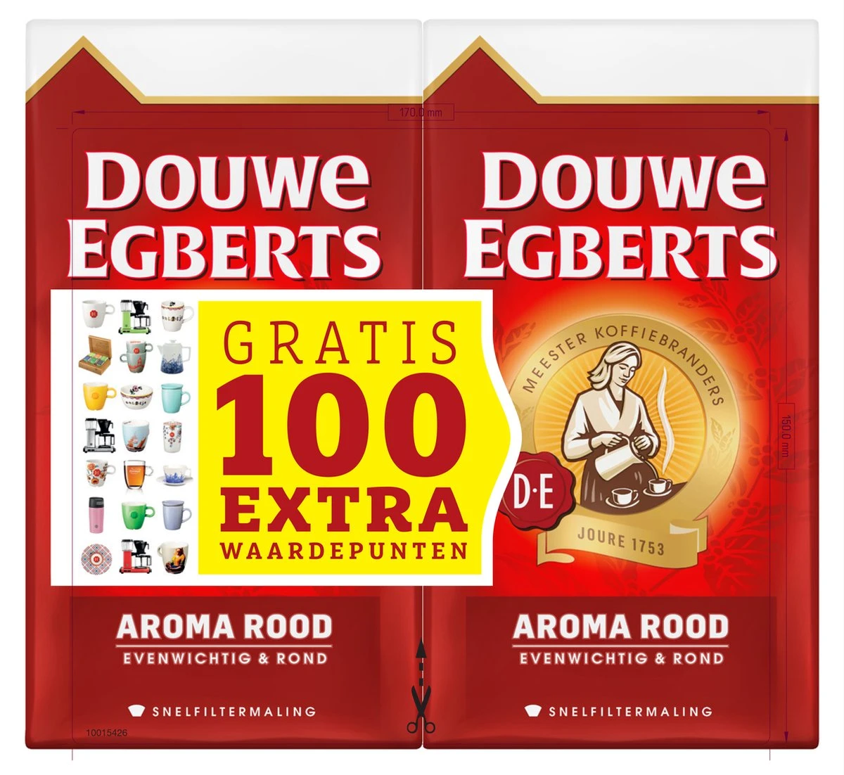 Douwe Egberts Aroma Rood Filterkoffie - Dubbelpak 6 X 1000 Gram 11 Douwe Egberts Aroma Rood Filterkoffie - Dubbelpak 6 X 1000 Gram - Afbeelding 9