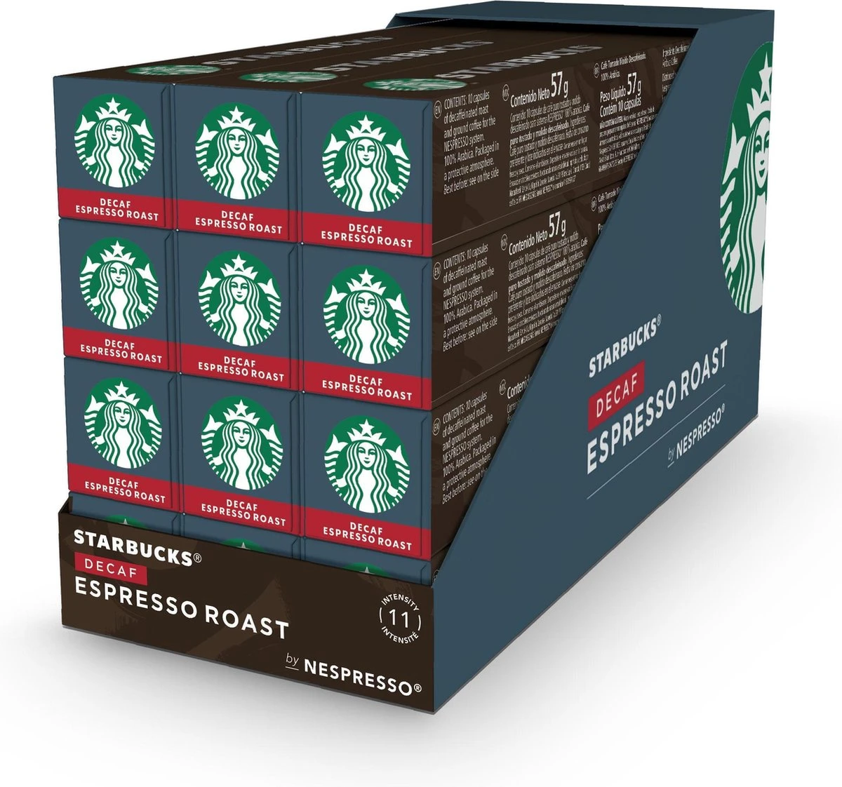 Starbucks By Nespresso Espresso Decafé Capsules - 120 Koffiecups 3 Starbucks By Nespresso Espresso Decafé Capsules - 120 Koffiecups