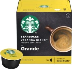 Starbucks By Dolce Gusto Capsules Veranda Grande Blonde Roast - 36 Koffiecups 9 Starbucks By Dolce Gusto Capsules Veranda Grande Blonde Roast - 36 Koffiecups -Koffieproducten 1200x1159
