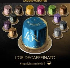 L'OR Espresso Decaffeinato Koffiecups - Intensiteit 6/12 - 10 X 10 Capsules 23 L'OR Espresso Decaffeinato Koffiecups - Intensiteit 6/12 - 10 X 10 Capsules -Koffieproducten 1200x1173 10