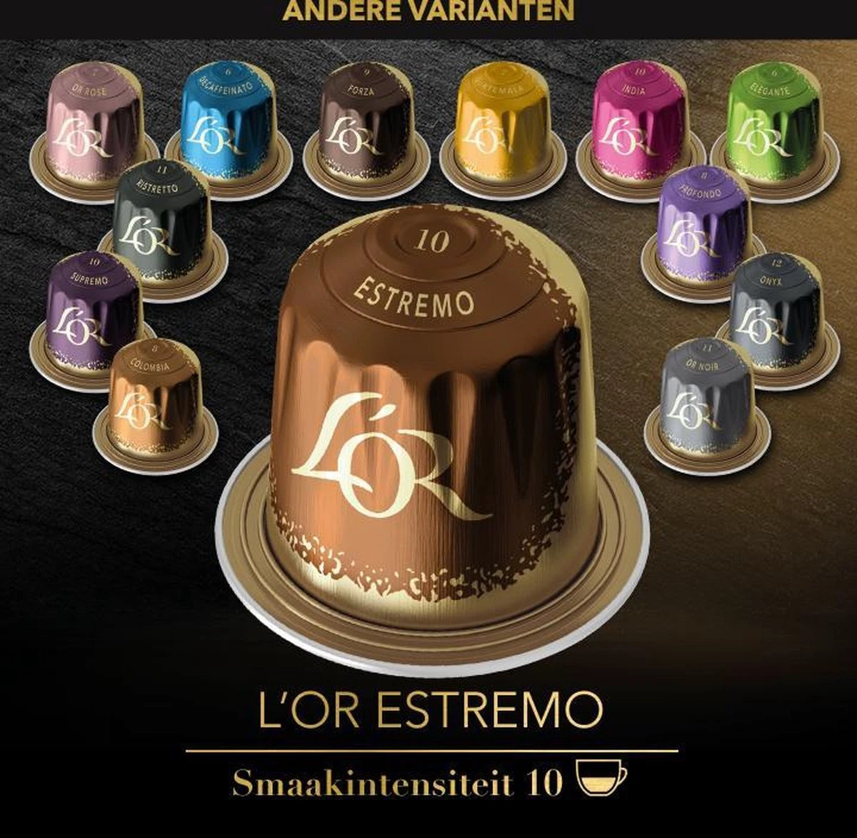 L'OR Lungo Estremo (10) - 10 X 20 Koffiecups 14 L'OR Lungo Estremo (10) - 10 X 20 Koffiecups - Afbeelding 12