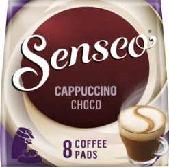 Senseo Cappuccino Choco Koffiepads - 2/9 Intensiteit - 4 X 8 Pads 19 Senseo Cappuccino Choco Koffiepads - 2/9 Intensiteit - 4 X 8 Pads -Koffieproducten 1200x1180 3
