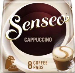 Senseo Cappuccino Koffiepads - 2/9 Intensiteit - 10 X 8 Pads 19 Senseo Cappuccino Koffiepads - 2/9 Intensiteit - 10 X 8 Pads -Koffieproducten 1200x1181 3