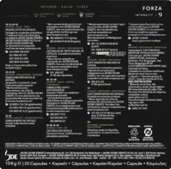 L'OR Espresso Forza Koffiecups - Intensiteit 9/12 - 10 X 20 Capsules 17 L'OR Espresso Forza Koffiecups - Intensiteit 9/12 - 10 X 20 Capsules -Koffieproducten 1200x1187 1