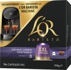 L'OR BARISTA XXL Lungo Profondo (8) - 5 X 10 Koffiecups 24 L'OR BARISTA XXL Lungo Profondo (8) - 5 X 10 Koffiecups -Koffieproducten 1200x1196 2