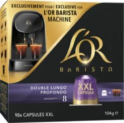 L'OR BARISTA XXL Lungo Profondo (8) - 5 X 10 Koffiecups 26 L'OR BARISTA XXL Lungo Profondo (8) - 5 X 10 Koffiecups -Koffieproducten 1200x1196 3