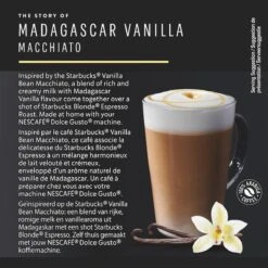 Starbucks By Dolce Gusto Capsules Madagascar Vanilla Macchiato- 3 Doosjes à 12 Koffiecups -Koffieproducten 1200x1198
