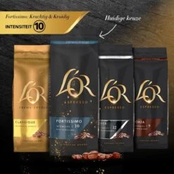 L'OR Espresso Fortissimo Koffiebonen (10) - 4 X 500 Gram 18 L'OR Espresso Fortissimo Koffiebonen (10) - 4 X 500 Gram -Koffieproducten 1200x1200 173