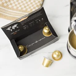 Aroma Club - Nespresso Compatible Capsules (120 St.) - No. 2 Smooth James - Intensiteit 3/5 - Espresso & Lungo - 100% Aluminium Koffiecups 13 Aroma Club - Nespresso Compatible Capsules (120 St.) - No. 2 Smooth James - Intensiteit 3/5 - Espresso & Lungo - 100% Aluminium Koffiecups -Koffieproducten 1200x1200 41