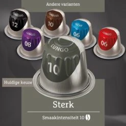 Douwe Egberts Lungo Sterk (10) - 10 X 20 Koffiecups -Koffieproducten 1200x1200 94