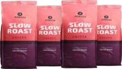 Nieuwe Producten 7 Altezza - Slow Roast - Koffiebonen - Espresso Koffiebonen - Ook Geschikt Voor Lungo Koffie - Arabica En Robusta - 4 X 1kg