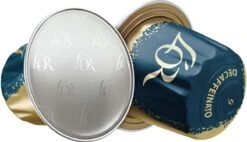 L'OR Espresso Ristretto Decaffeinato - Intensiteit 9/12 - 10 X 10 Capsules -Koffieproducten 1200x688