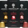 Aroma Club - Proefpakket Nespresso Compatible Capsules (100 St.) - 5 Smaken - Espresso & Lungo - 100% Aluminium Koffiecups 2 Aroma Club - Proefpakket Nespresso Compatible Capsules (100 St.) - 5 Smaken - Espresso & Lungo - 100% Aluminium Koffiecups -Koffieproducten 1200x749