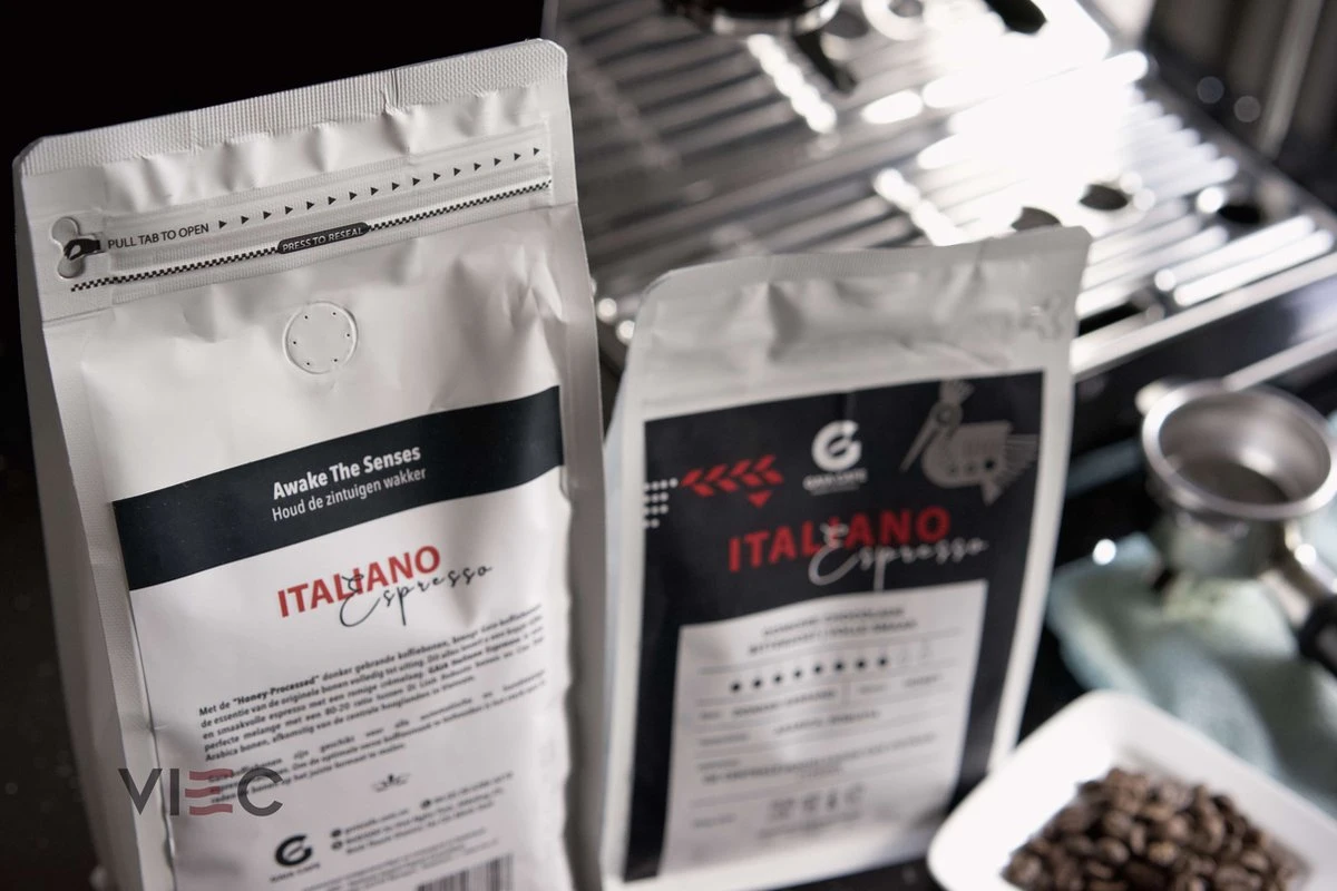 Italiano Espresso Honey Process Vietnamese Koffiebonen Aanbieding 250g GAIA Cafe 6 Italiano Espresso Honey Process Vietnamese Koffiebonen Aanbieding 250g GAIA Cafe - Afbeelding 4