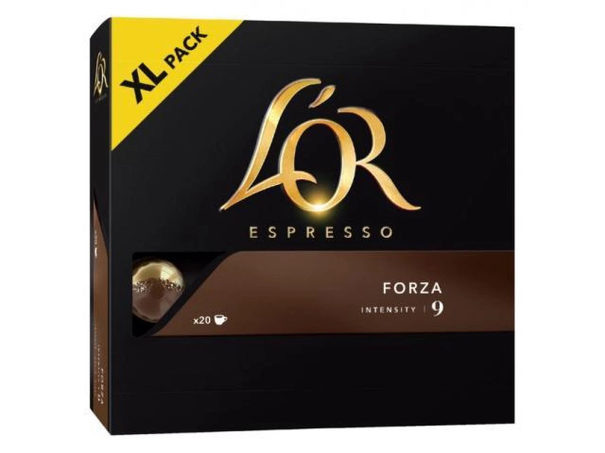 Koffiecups L'or Espresso Forza 20st 4 Koffiecups L'or Espresso Forza 20st - Afbeelding 2