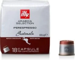 Illy Capsules Iperespresso Arabica Selection Guatemala 6 X 18 Stuks 7 Illy Capsules Iperespresso Arabica Selection Guatemala 6 X 18 Stuks -Koffieproducten 1200x956