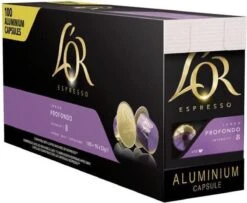 L'Or Espresso Profondo Koffiecups - 10 X 10 Stuks -Koffieproducten 1200x987 2