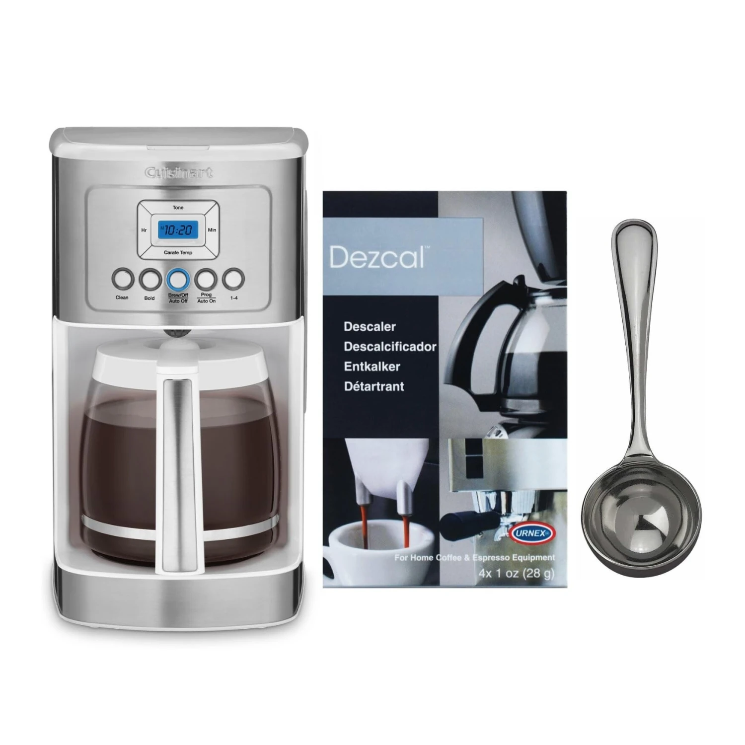 14-Cup Programmable Coffeemaker Bundle With Descaling Powder And Coffee Measure Scooper (3 Items) 4 14-Cup Programmable Coffeemaker Bundle With Descaling Powder And Coffee Measure Scooper (3 Items) - Afbeelding 2
