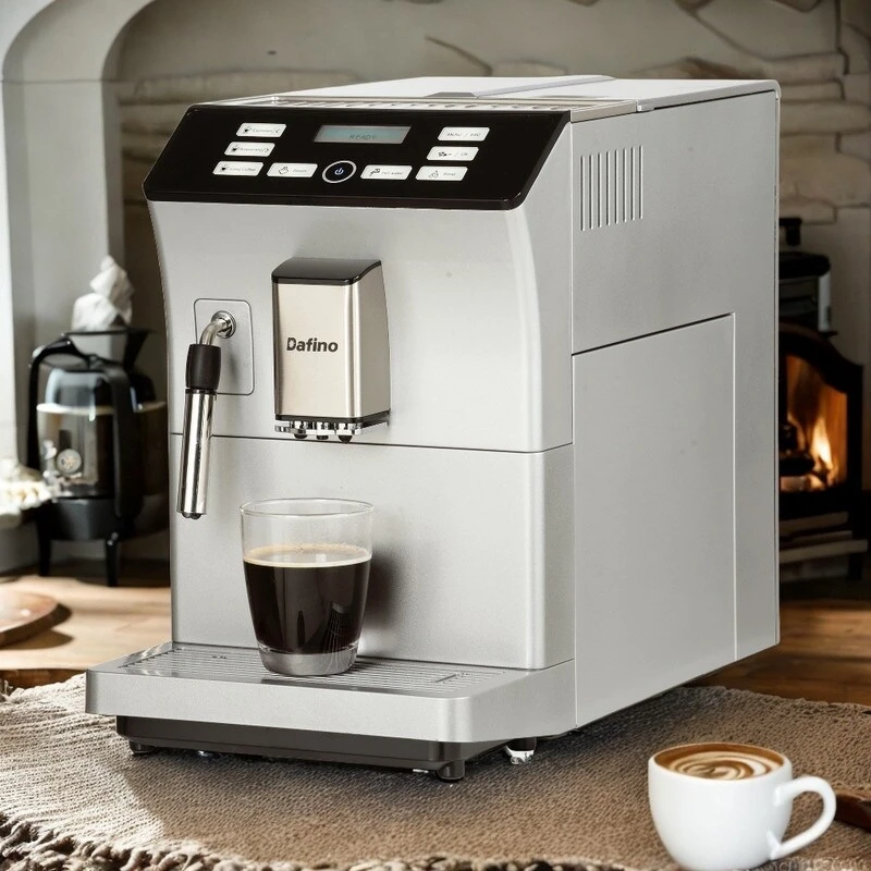 15 Bar Fully Automatic Freshly Ground Coffee Machine With Fancy And Black Coffee, Double Boilers, Bevel Gear Grinder System 5 15 Bar Fully Automatic Freshly Ground Coffee Machine With Fancy And Black Coffee, Double Boilers, Bevel Gear Grinder System - Afbeelding 3