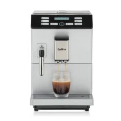 15 Bar Fully Automatic Freshly Ground Coffee Machine With Fancy And Black Coffee, Double Boilers, Bevel Gear Grinder System