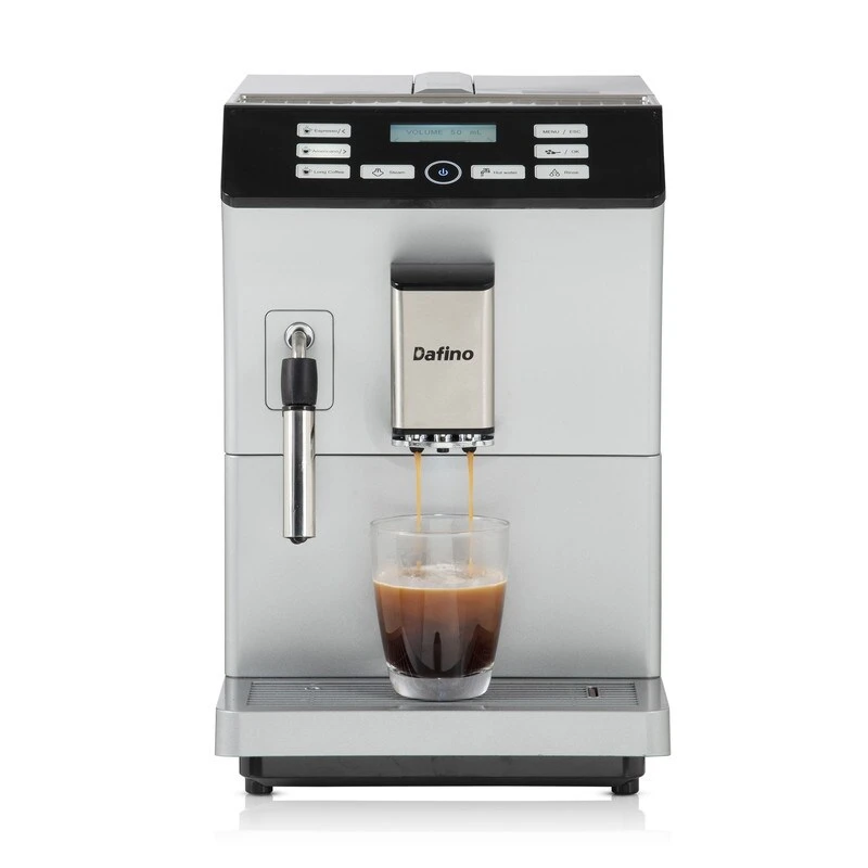 15 Bar Fully Automatic Freshly Ground Coffee Machine With Fancy And Black Coffee, Double Boilers, Bevel Gear Grinder System 3 15 Bar Fully Automatic Freshly Ground Coffee Machine With Fancy And Black Coffee, Double Boilers, Bevel Gear Grinder System