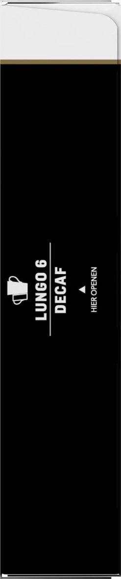 Douwe Egberts Lungo Decaf Koffiecups - Intensiteit 6/12 - 10 X 10 Capsules 19 Douwe Egberts Lungo Decaf Koffiecups - Intensiteit 6/12 - 10 X 10 Capsules -Koffieproducten 251x1200 1