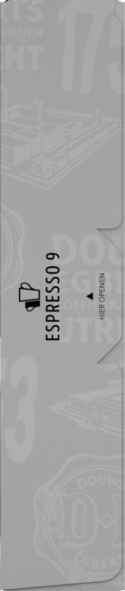 Douwe Egberts D.E Café Espresso Koffiecups - Intensiteit 9/12 - 10 X 20 Capsules 16 Douwe Egberts D.E Café Espresso Koffiecups - Intensiteit 9/12 - 10 X 20 Capsules -Koffieproducten 254x1200