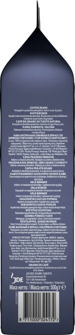 L'OR Espresso Fortissimo Koffiebonen (10) - 4 X 500 Gram 17 L'OR Espresso Fortissimo Koffiebonen (10) - 4 X 500 Gram -Koffieproducten 271x1200