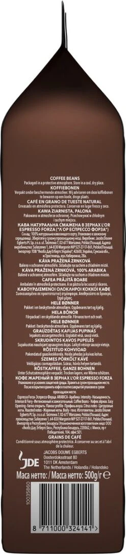 L'OR Espresso Forza Koffiebonen (9) - 4 X 500 Gram 13 L'OR Espresso Forza Koffiebonen (9) - 4 X 500 Gram -Koffieproducten 273x1200 1