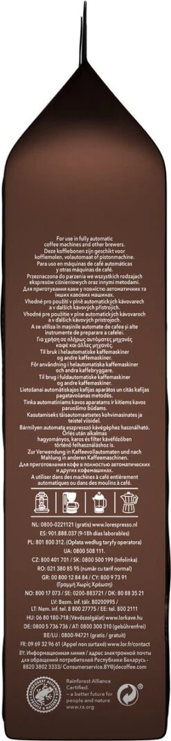 L'OR Espresso Forza Koffiebonen (9) - 4 X 500 Gram 12 L'OR Espresso Forza Koffiebonen (9) - 4 X 500 Gram -Koffieproducten 277x1200 1