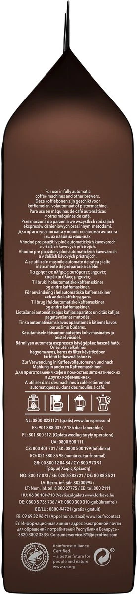 L'OR Espresso Forza Koffiebonen (9) - 4 X 500 Gram 5 L'OR Espresso Forza Koffiebonen (9) - 4 X 500 Gram - Afbeelding 3