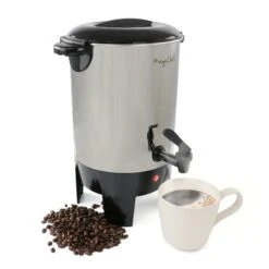 30 Cup Stainless Steel Coffee Urn - 30 Cup -Koffieproducten 30 Cup Stainless Steel Coffee Urn 1